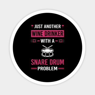 Wine Drinker Snare Drum Drums Magnet